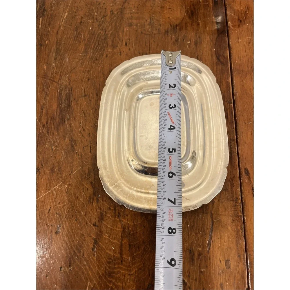 Reed and Barton Mayflower Gravy Boat and Tray - 5000‎ Silver 2 Piece